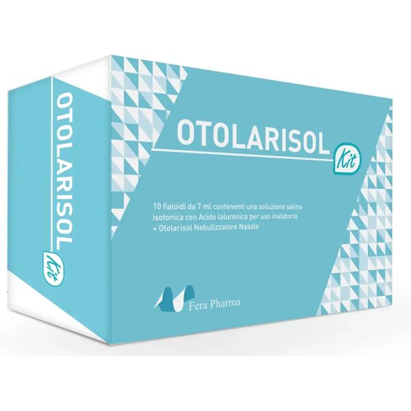 otolarisol kit 10 fialoidi da 7 ml + nebulizzatore nasale