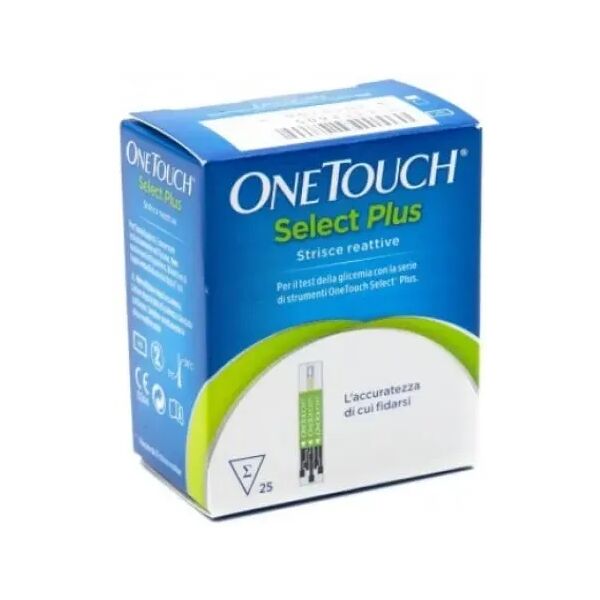 onetouch lifescan one touch select plus 25 strisce reattive