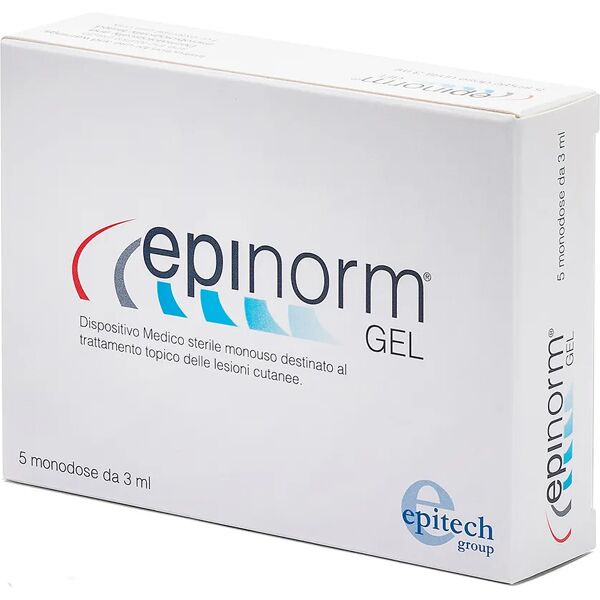 epinorm gel lesioni cutanee 5 monodose 3 ml