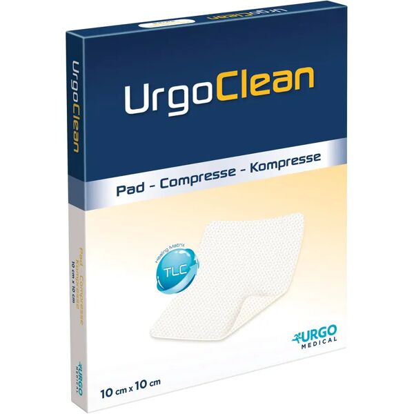 urgo clean medicazione sterile in garze compresse 10x10 cm 10 pezzi