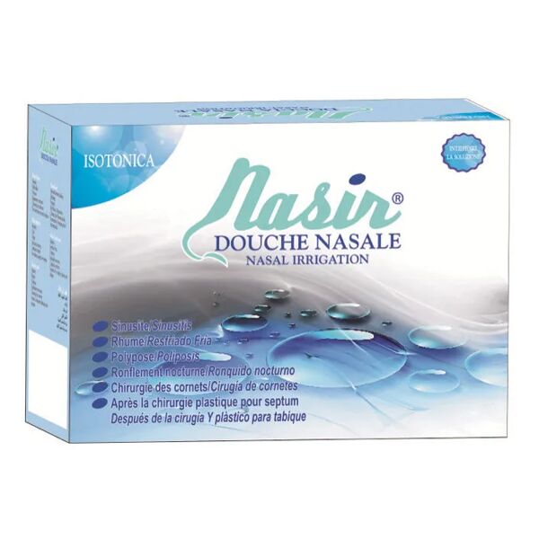 nasir nas-ir lavaggio nasale soluzione isotonica 6 sacche + 1 blister