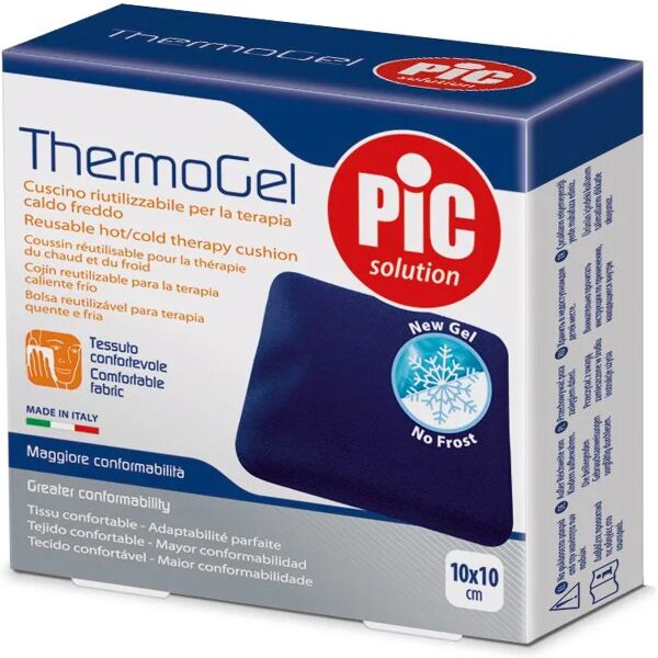 pic thermogel cuscino in tessuto terapia caldo/freddo 10x10 cm