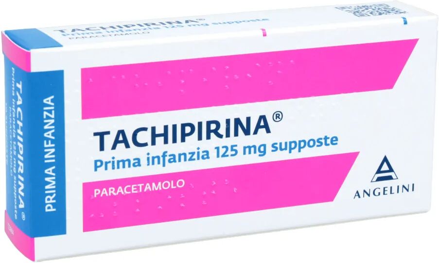 tachipirina prima infanzia 125mg paracetamolo 10 supposte