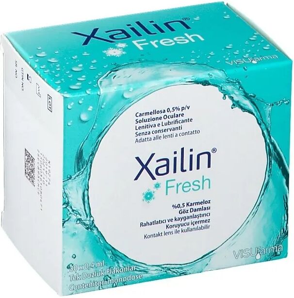 xailin fresh gocce lubrificanti per secchezza oculare 30 flaconcini