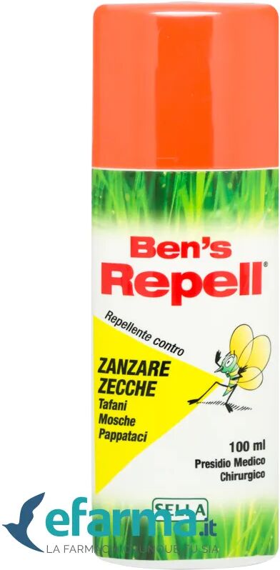 ben's repell repellente spray contro insetti 100 ml