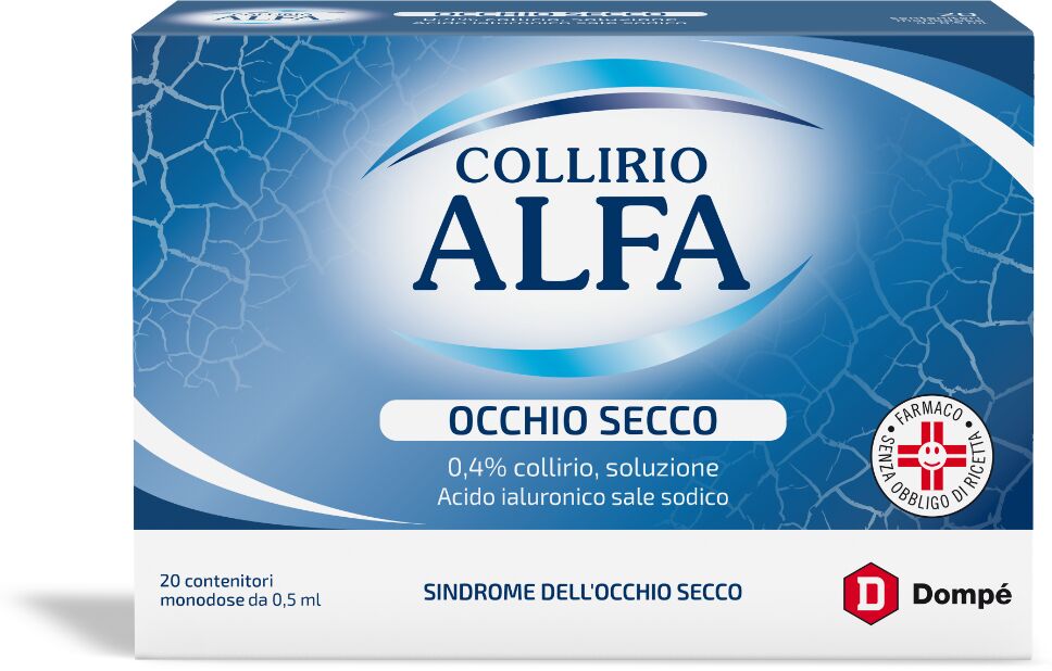 dropstar alfa collirio occhio secco acido ialuronico 20 flaconcini 0,5 ml