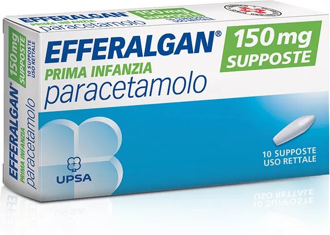 efferalgan prima infanzia 150 mg paracetamolo 10 supposte