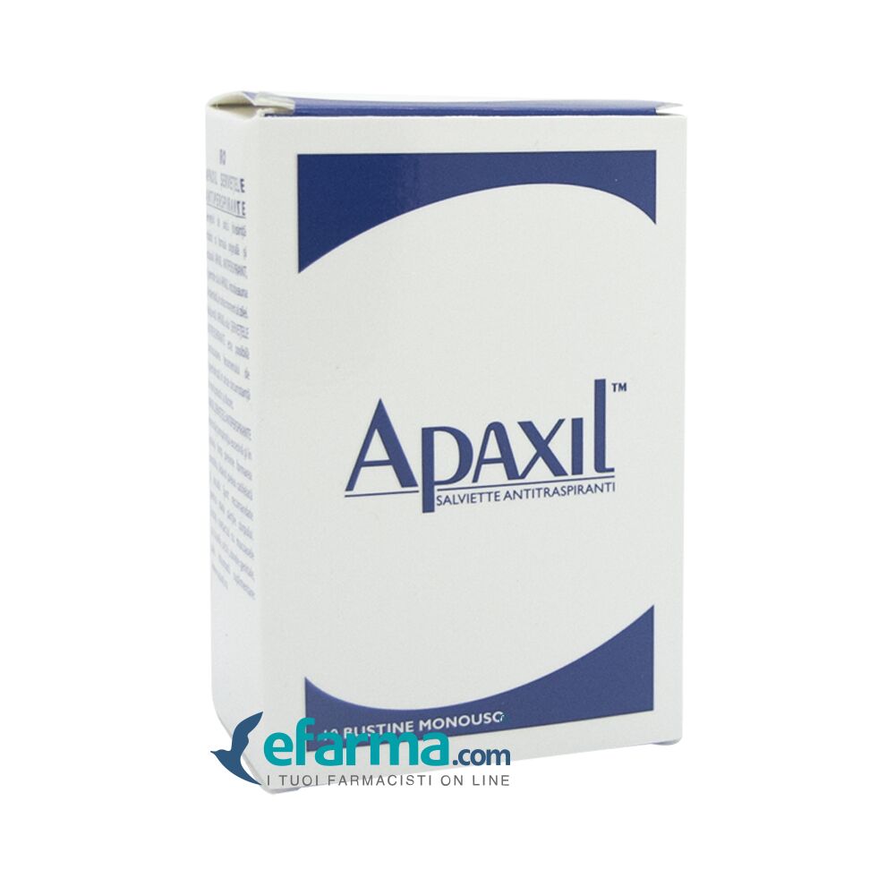 apaxil salviettine antitraspiranti anti-sudore10 pezzi