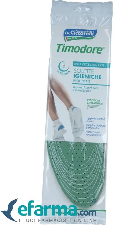 timodore solette igieniche deodoranti profumate 1 paio