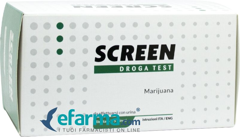 screen droga test marijuana urina