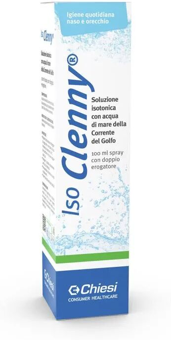 clenny iso spray soluzione isotonica igiene di naso e orecchio 100 ml