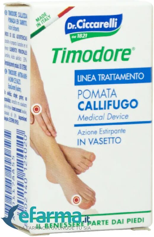 timodore callifugo pomata calli e duroni vasetto 5 ml