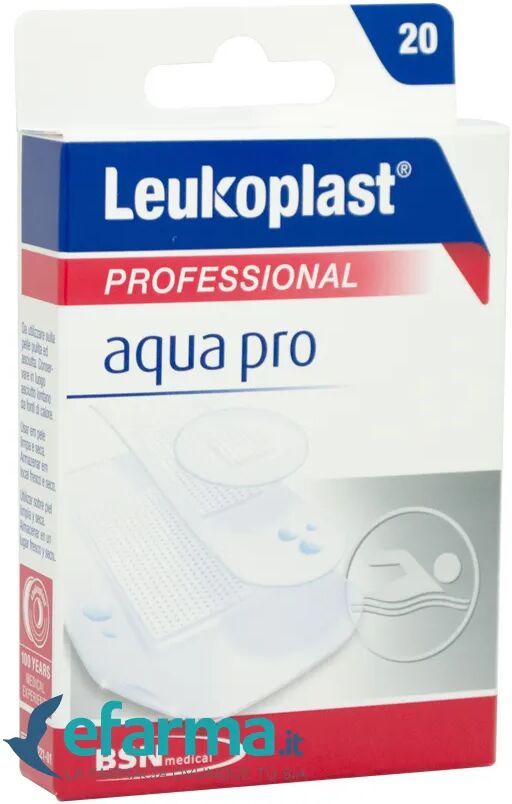 leukoplast aqua pro cerotti impermeabili 3 formati assortiti 20 pezzi