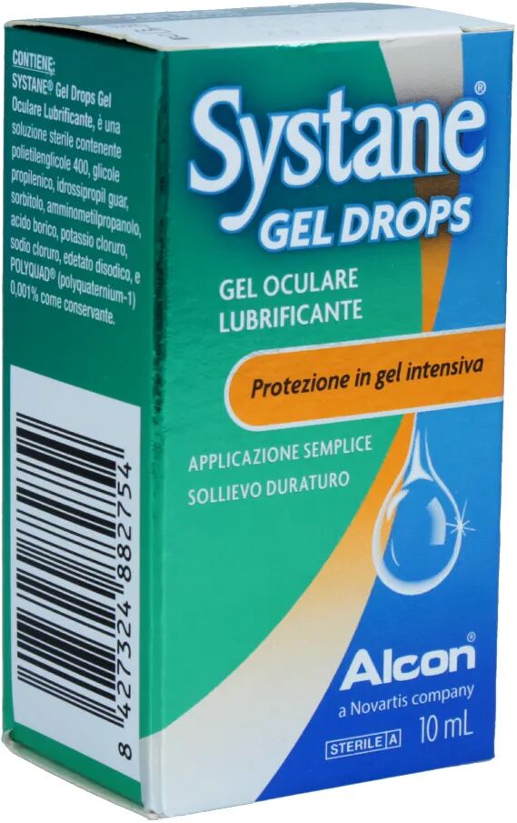 systane gel drops lubrificante oculare 10 ml