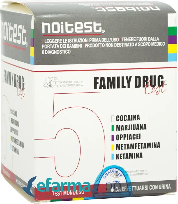 family drug test farmacia test anti droga su urine monouso