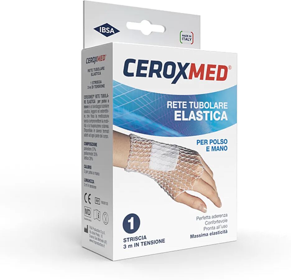 ceroxmed rete tubolare elastica mano polso