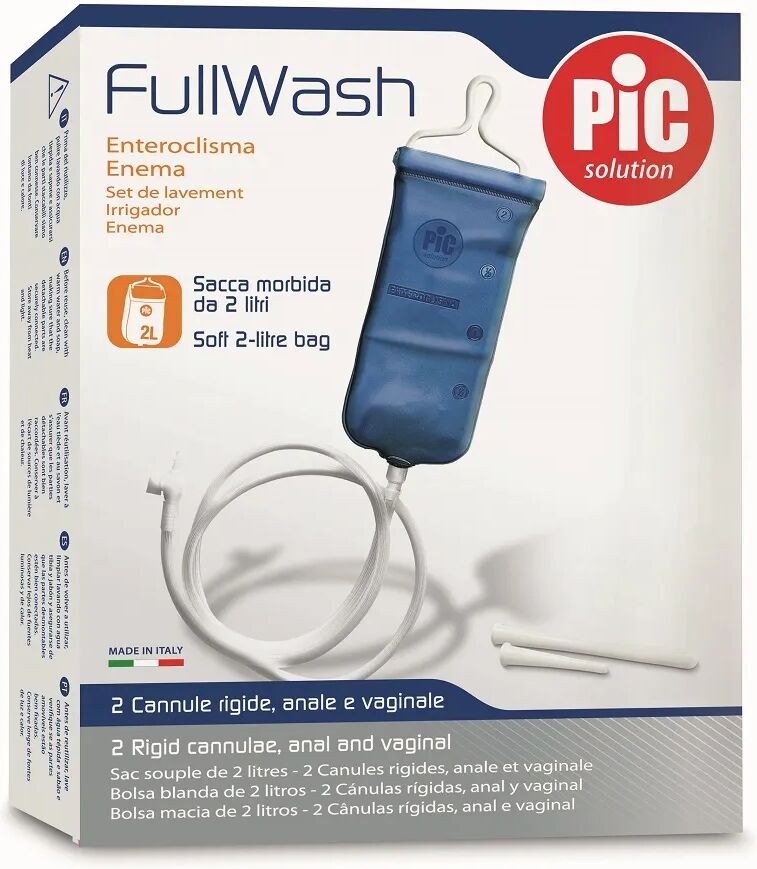 pic solution pic fullwash enteroclisma dispositivo lavaggi intestinali