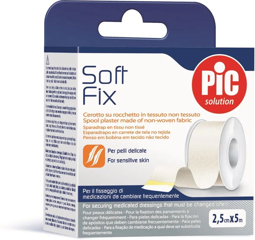 pic solution pic soft fix cerotto in rocchetto tnt 2,25 cm x 5 m