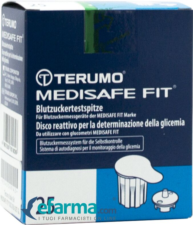 terumo medisafe fit disco reattivo misurazione glicemia 25 pezzi