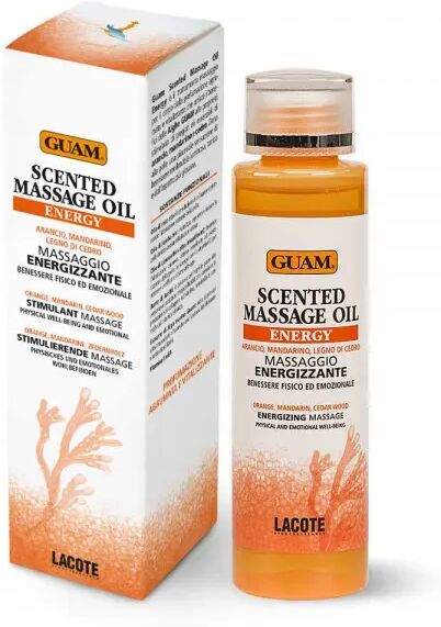 guam scented massage oil energy massaggio corpo 150 ml