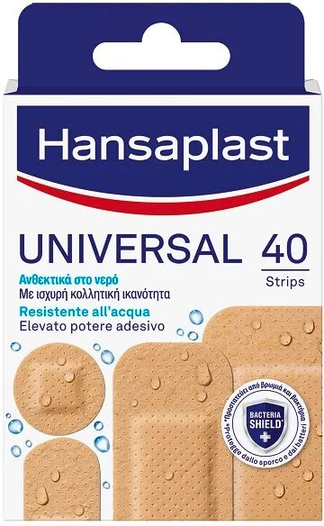 hansaplast medicazione universale 40 pezzi assortiti