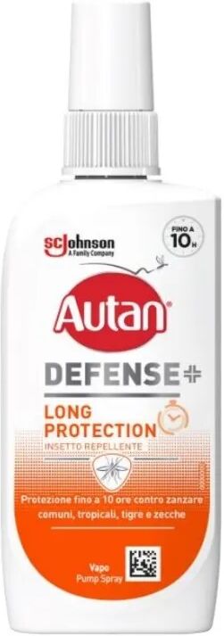 autan defense long protection repellente spray 100 ml