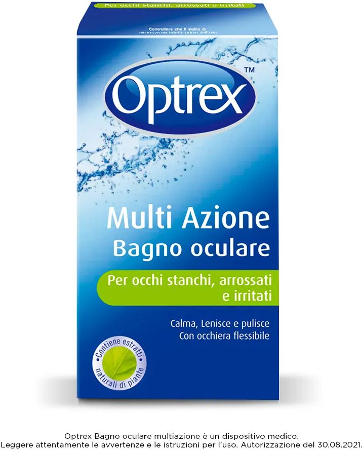 optrex multi azione bagno oculare occhi stanchi arrossati e irritati 110 ml