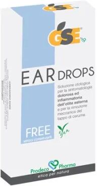 gse ear drops free soluzione otologica 10 fialette da 3 ml