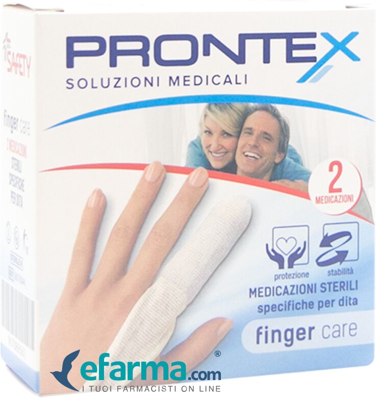 prontex safety finger care medicazione dita 2 pezzi