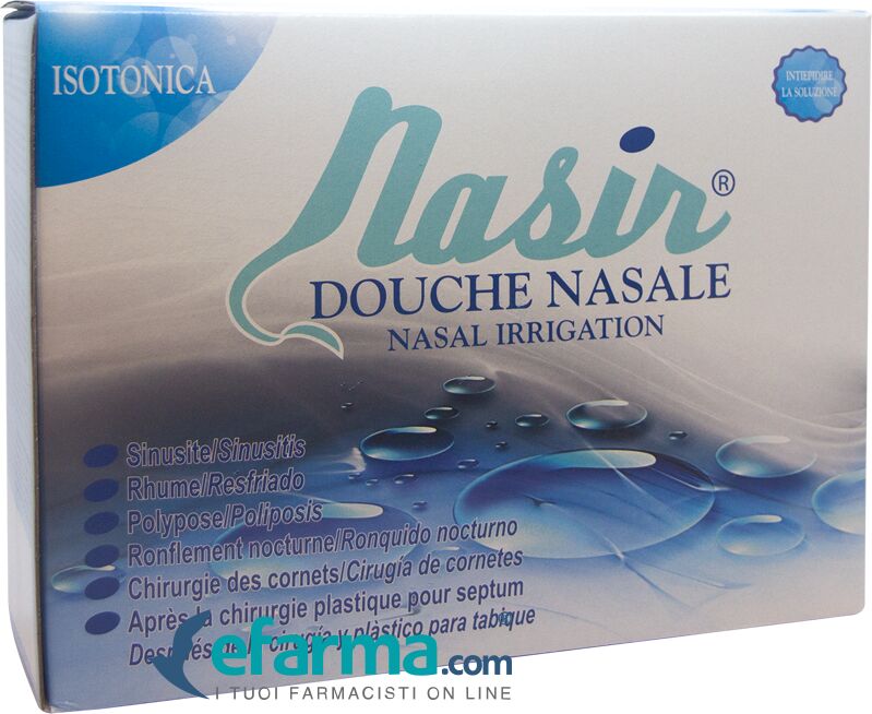 nasir doccia nasale soluzione isotonica 10 sacche + 1 blister