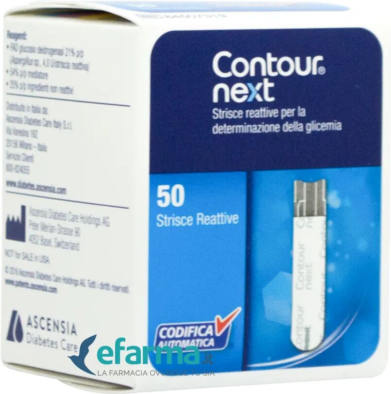 contour next strisce reattive glicemia 50 pezzi