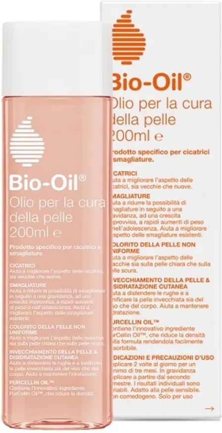 bio-oil olio dermatologico smagliature e cicatrici 200 ml