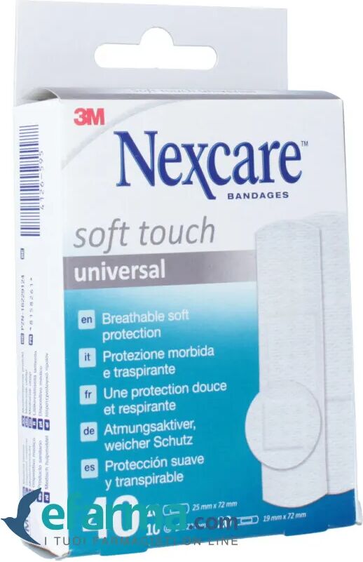 3m nexcare cerotti assortiti n0540as 3 misure confezione da 40 pezzi