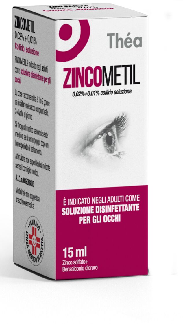 thea farma zincometil 0,02% + 0,01% zinco solfato collirio 15 ml