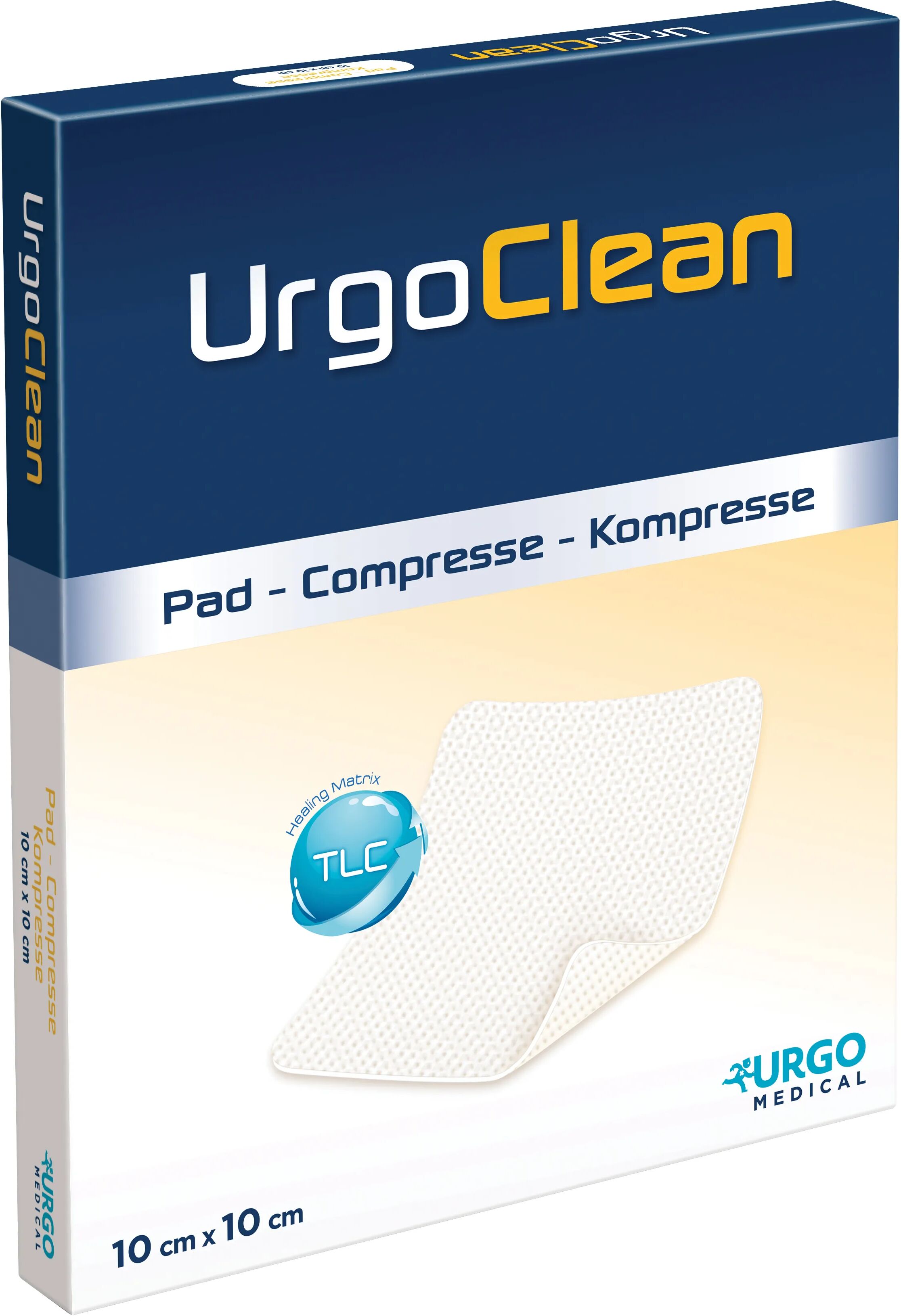 urgo clean medicazione sterile in garze compresse 10x10 cm 10 pezzi