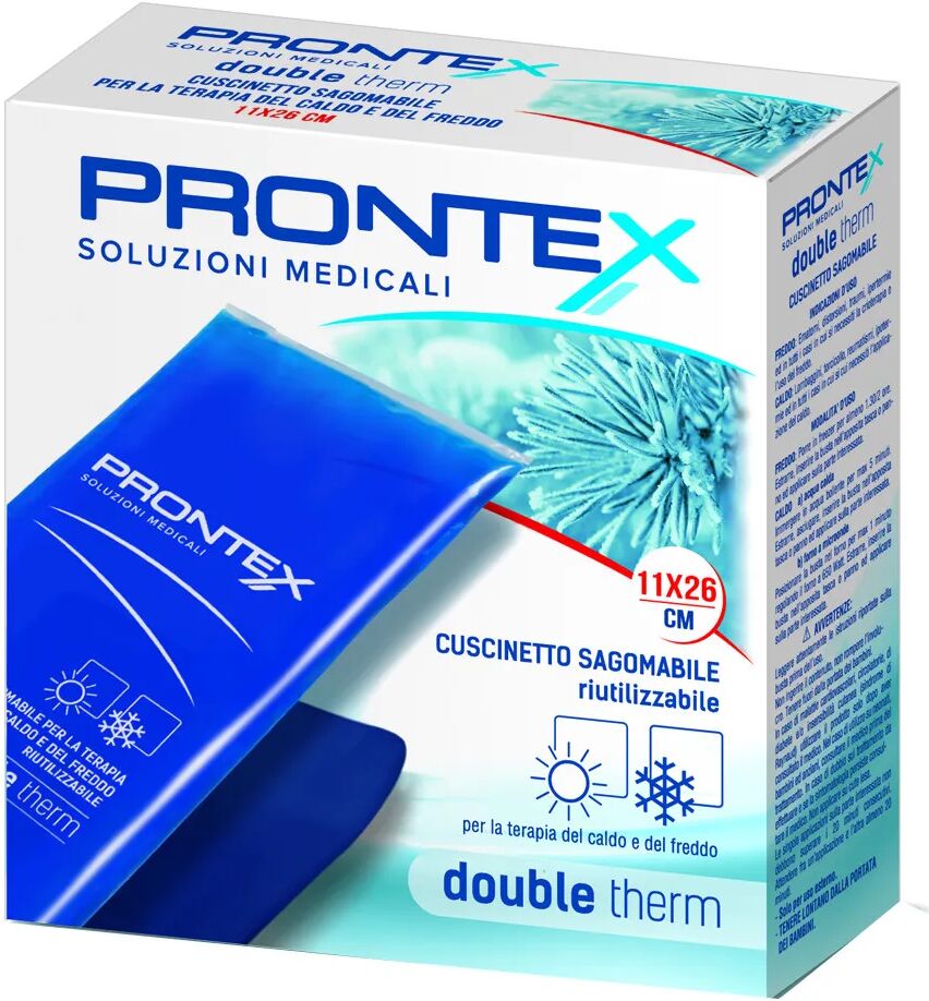 prontex safety double therm cuscinetto sagomabile caldo-freddo 11x11 cm