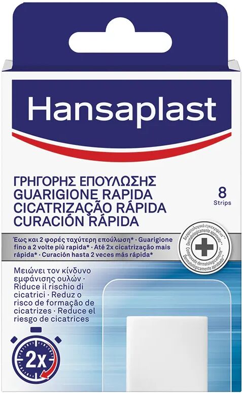 hansaplast guarigione rapida cerotti piccole ferite 8 pezzi