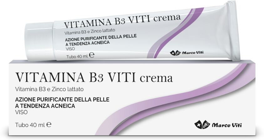 zeta farmaceutici vitamina b3 viti crema per pelli a tendenza acneica 40 ml