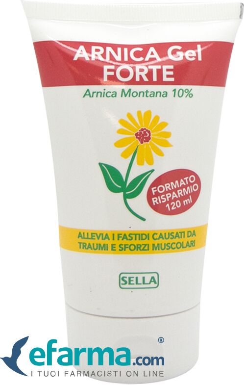 Sella Arnica Gel Forte 10% Gel Lenitivo Per Traumi 120 ml