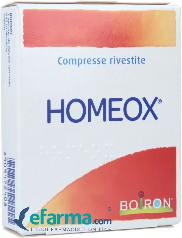 Boiron Homeox Medicinale Omeopatico 60 Compresse Rivestite