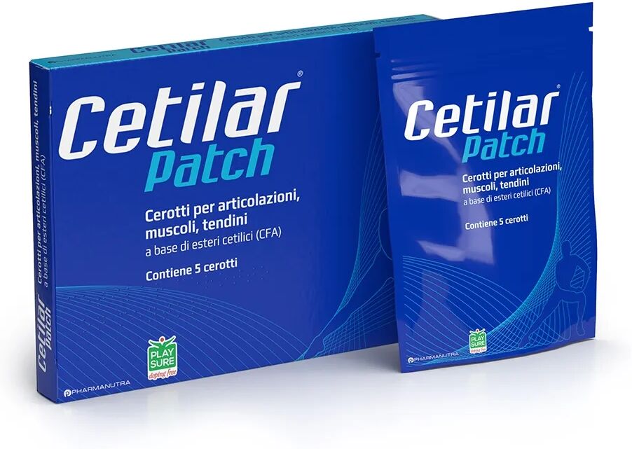 Cetilar Pharmanutra Patch Cerotto Locale Per Dolori Muscolari 5 Pezzi