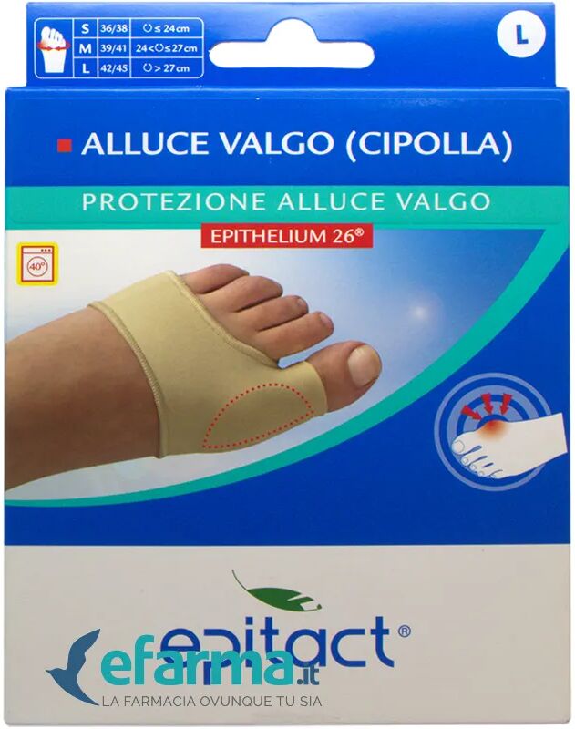 Epitact Cuscinetto Protezione Alluce Valgo Taglia L