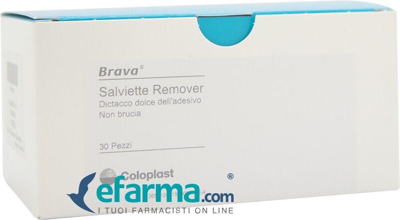 COLOPLAST Brava Adhesive Remover Salviette 30 Pezzi