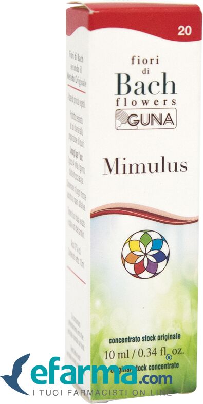 Guna Fiori Di Bach 20 Mimulus Gocce 10 ml