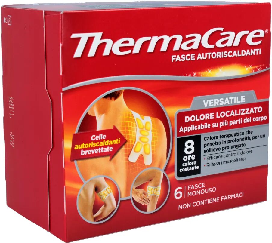 ThermaCare Flexible Use Fasce Autoriscaldanti Adattabili 6 pezzi