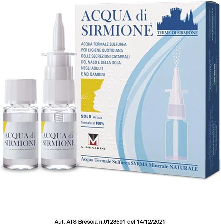 ACQUA DI SIRMIONE Soluzione Nasale 6 Flaconcini 15 ml