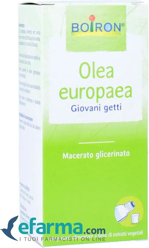 Boiron Olea Europaea Giovani Getti Integratore di Estratti Vegetali 60 ml