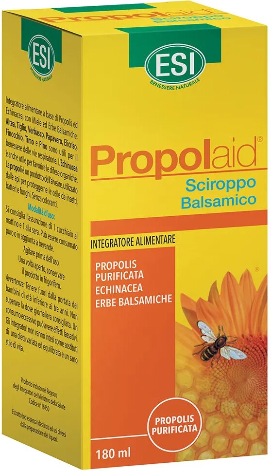 Esi Propolaid Sciroppo Balsamico Integratore Tosse 180 ml