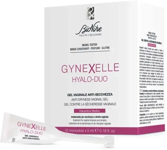 Bionike Gynexelle Hyalo Duo Gel Vaginale Anti Secchezza 10 Monodose