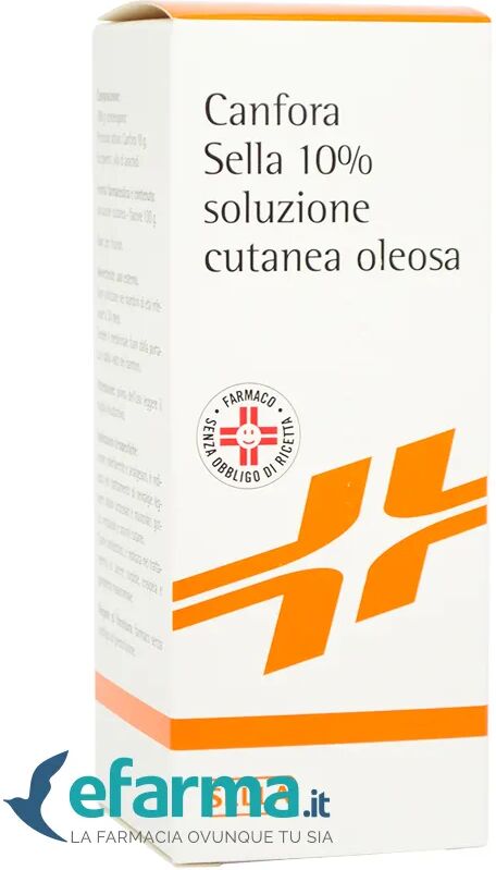 Sella Canfora 10 % Soluzione Oleosa 100 gr